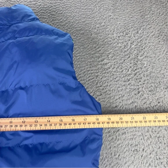 IBKUL Reversible Puffer Vest Womens Small Blue Floral Full Zip Active Outdoors - Picture 6 of 10